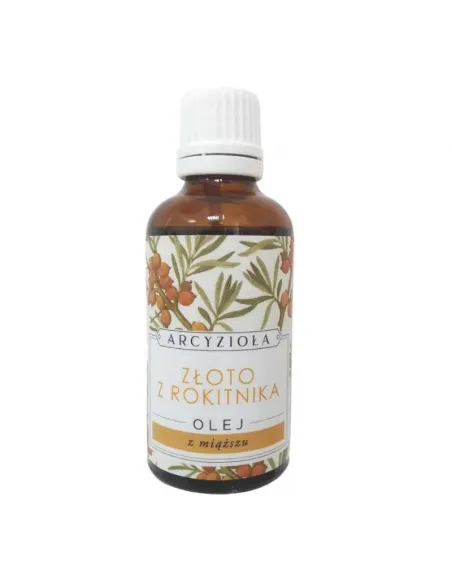 Arcyzioła Olej z miąższu rokitnika 50ml