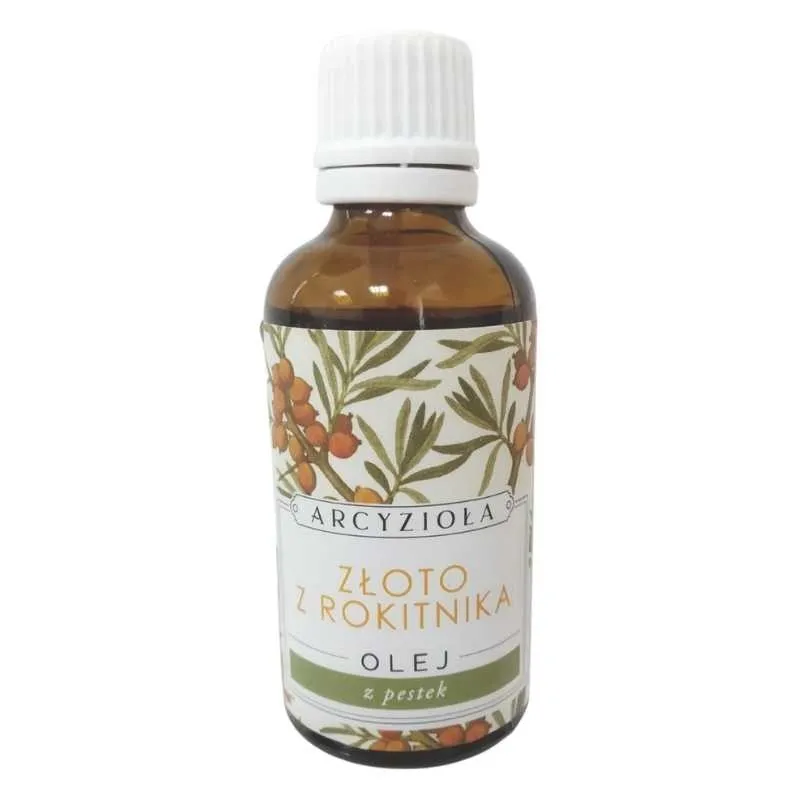 ARCYZIOŁA Złoto z Rokitnika Olej z pestek 50 ml