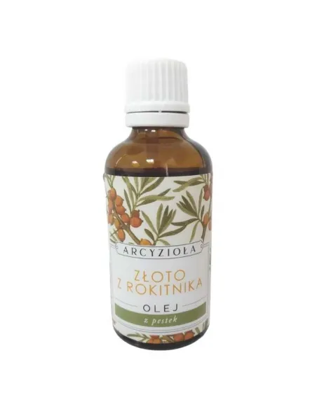 ARCYZIOŁA Złoto z Rokitnika Olej z pestek 50 ml