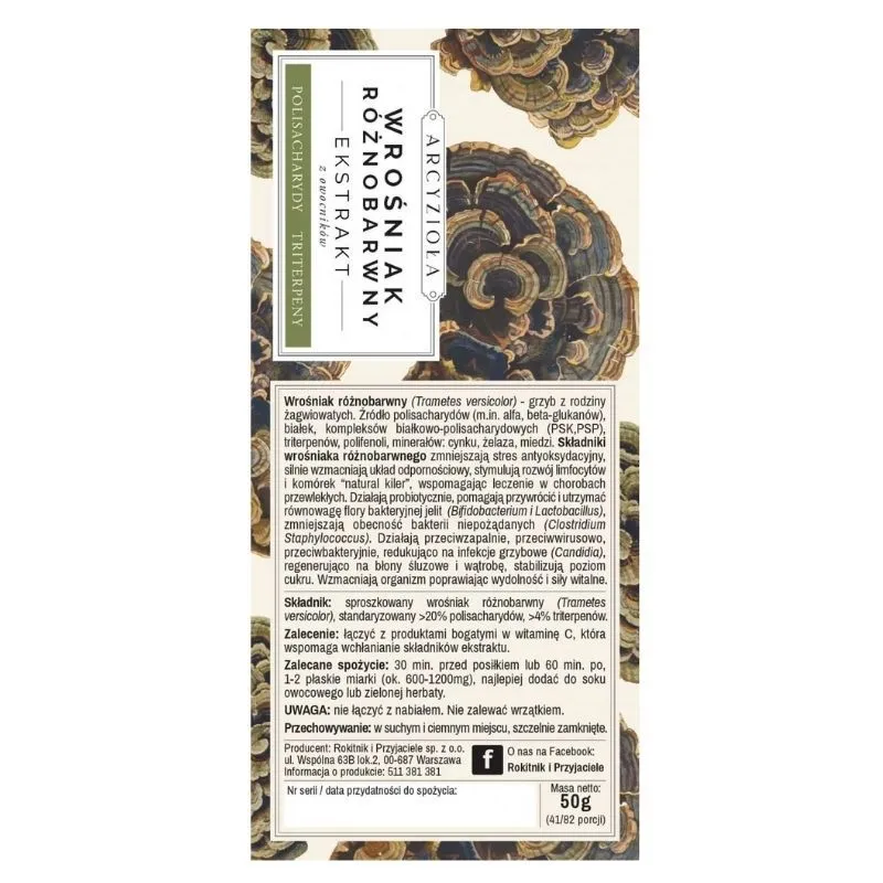 ARCYZIOŁA Wrośniak różnobarwny 50 g a