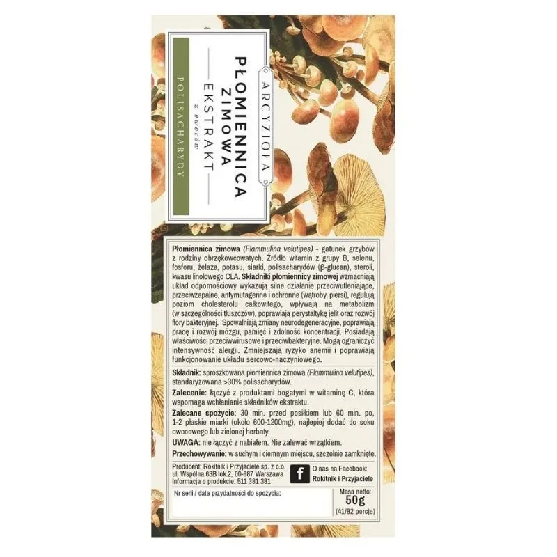 ARCYZIOŁA Płomiennica zimowa 50 g 1