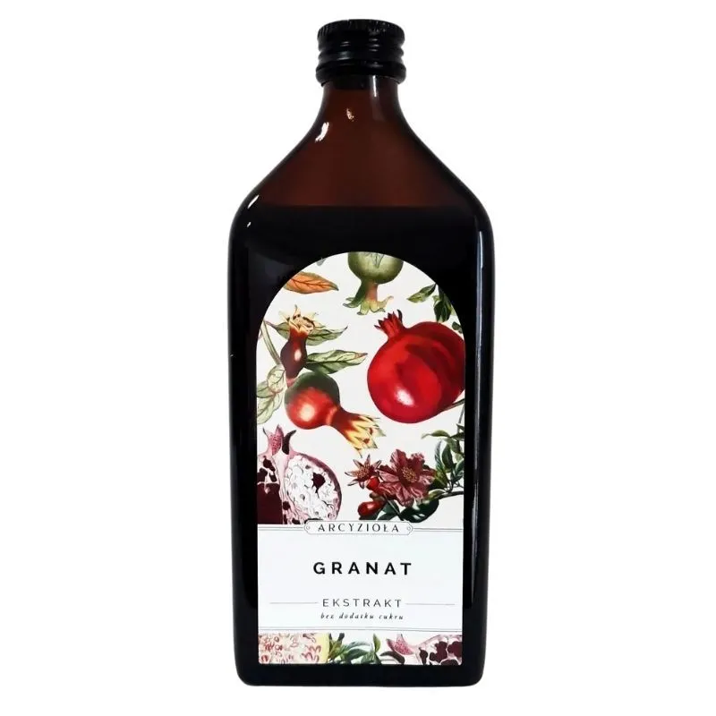 ARCYZIOŁA Granat 100% ekstrakt z soku -500 ml