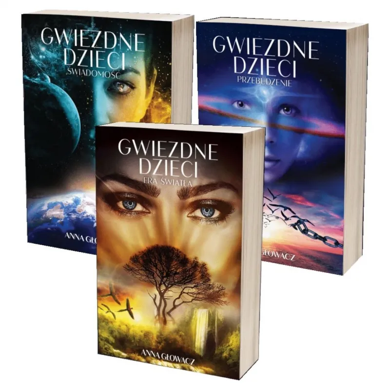Gwiezdne dzieci tom 1+2+3  Anna Głowacz