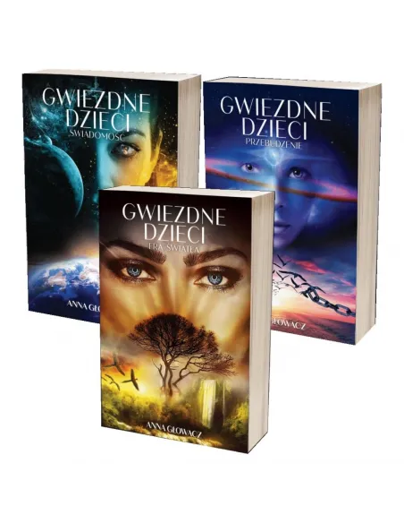Gwiezdne dzieci tom 1+2+3  Anna Głowacz