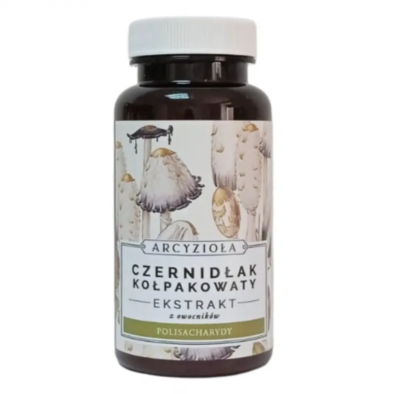 ARCYZIOŁA Czernidłak kołpakowaty sproszkowany 50g