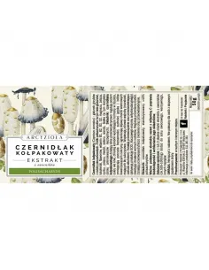 ARCYZIOŁA Czernidłak kołpakowaty sproszkowany 50g 2