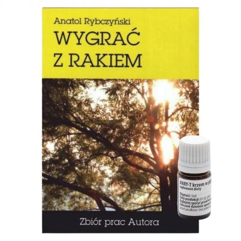 Preparat Anry-T + książka "Wygrać z rakiem"