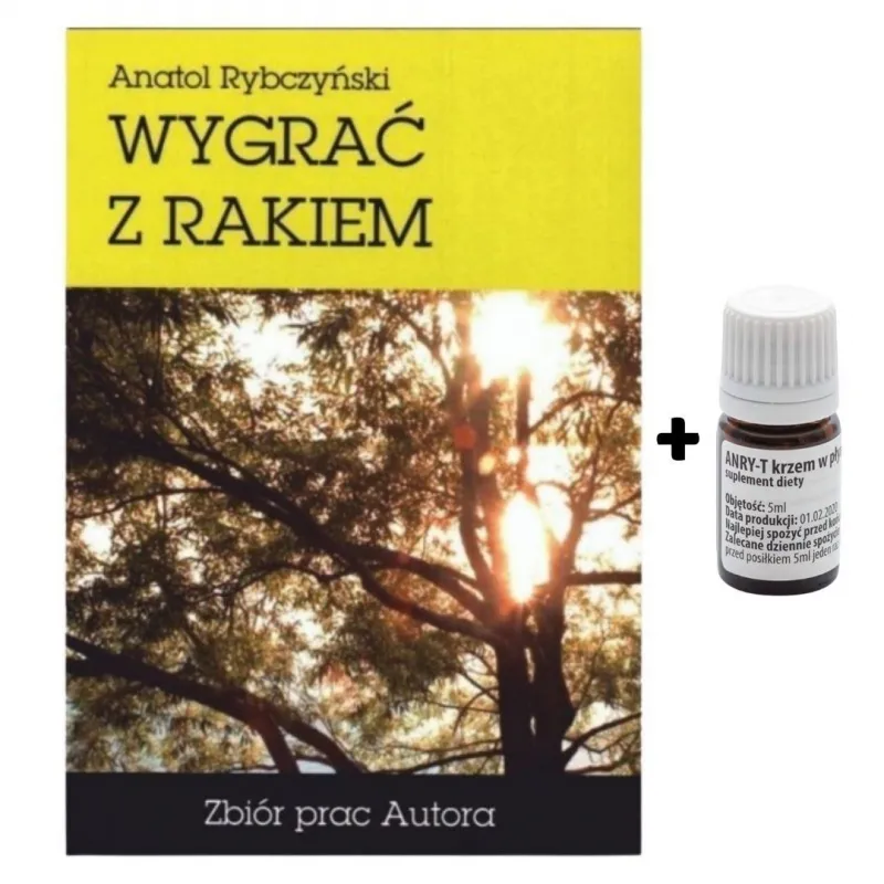 Preparat Anry-T + książka "Wygrać z rakiem"