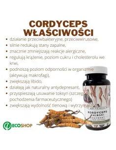 ARCYZIOŁA Kordyceps chiński 50 g Rokitnik i Przyjaciele 2