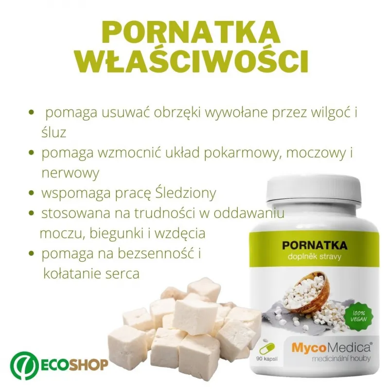 MycoMedica Pornatka kokosowa