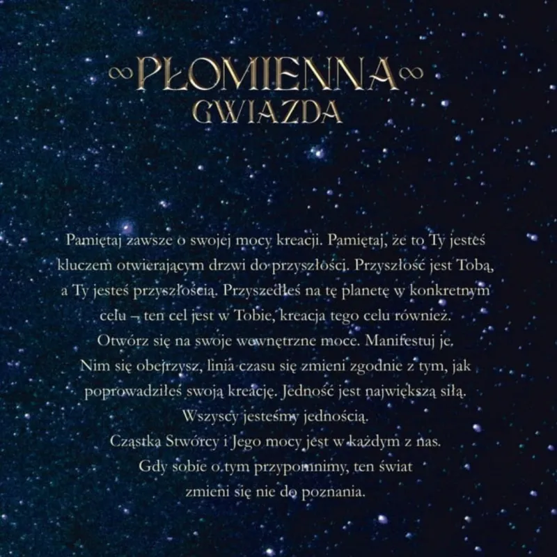 Płomienna Gwiazda. Anna Głowacz