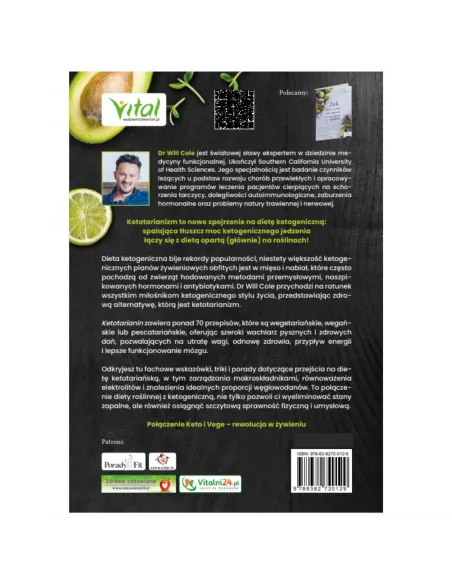 Ketotarianin- dieta ketogeniczna dla wegetarian