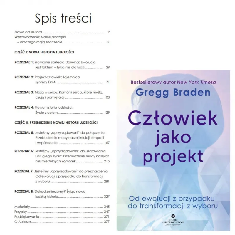 Człowiek jako projekt. Gregg Braden