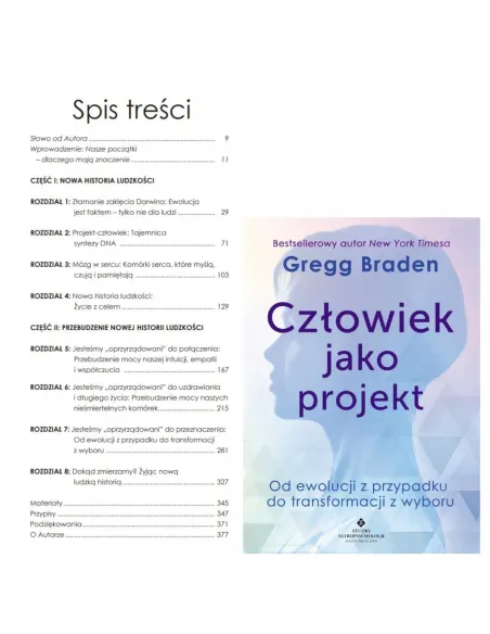 Człowiek jako projekt. Gregg Braden