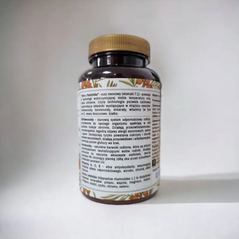 ARCYZIOŁA Susz z owoców ROKITNIKA 140g