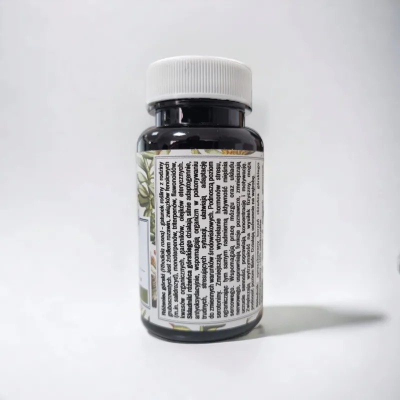 ARCYZIOŁA Różeniec górski - Ekstrakt z sproszkowanego korzenia (Salidrozydy) 15 g