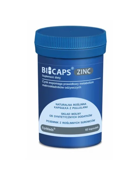 Formeds BICAPS® ZINC - Naturalny Suplement z Cytrynianem Cynku