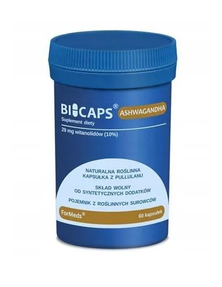 ForMeds BICAPS ASHWAGANDHA – Siła Natury w Twoim Zdrowiu!