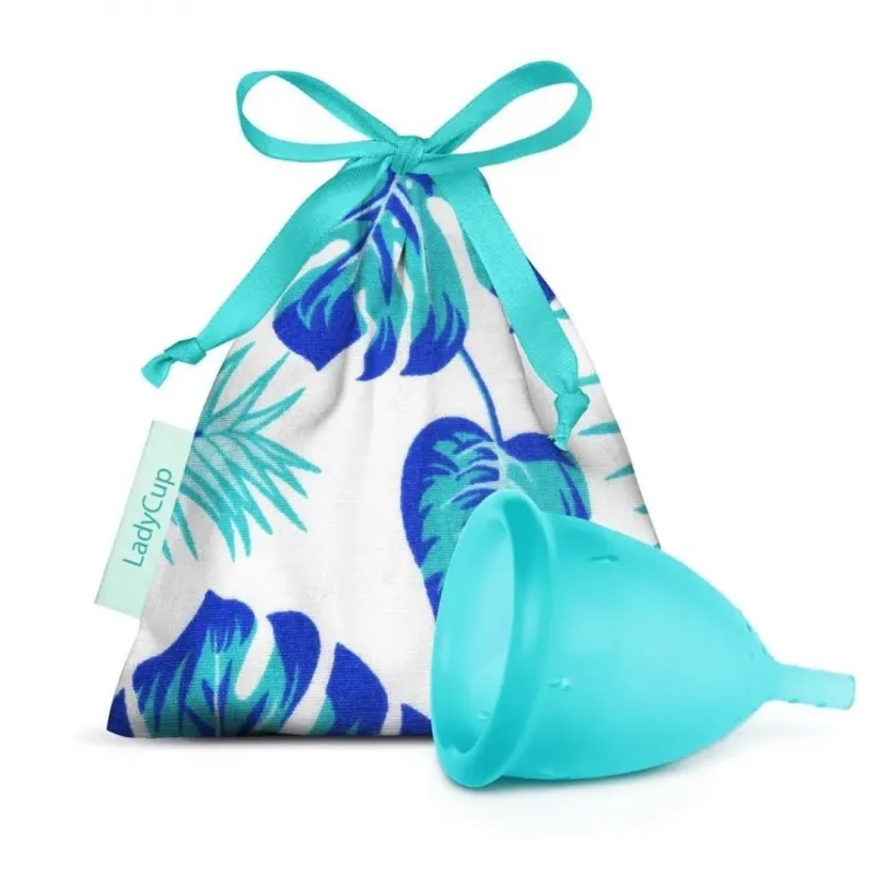 LadyCup - Kubeczek menstruacyjny MOONSTONE BLUE - S