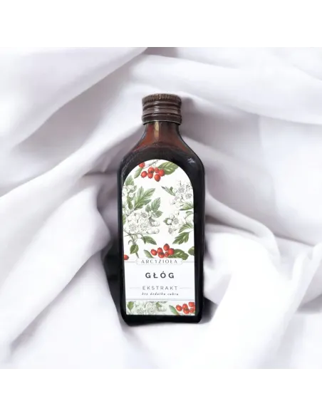 ARCYZIOŁA Głóg 100% Sok Ekstrakt 200ml | Naturalne Wsparcie