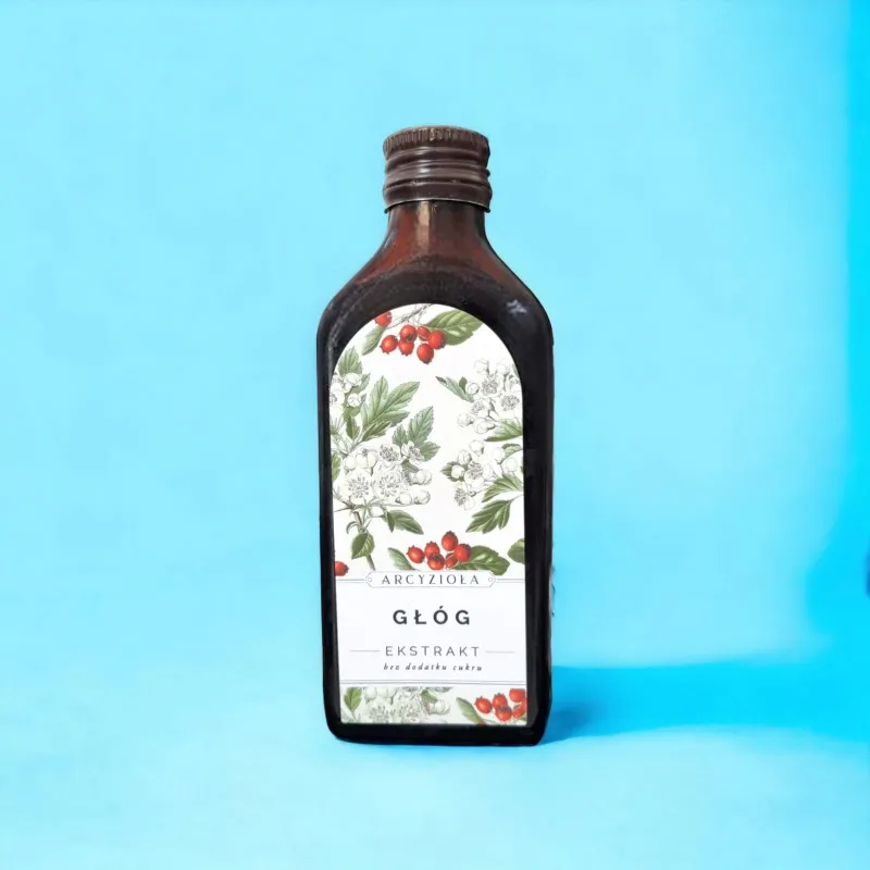 ARCYZIOŁA Głóg 100% Sok Ekstrakt 200ml | Naturalne Wsparcie