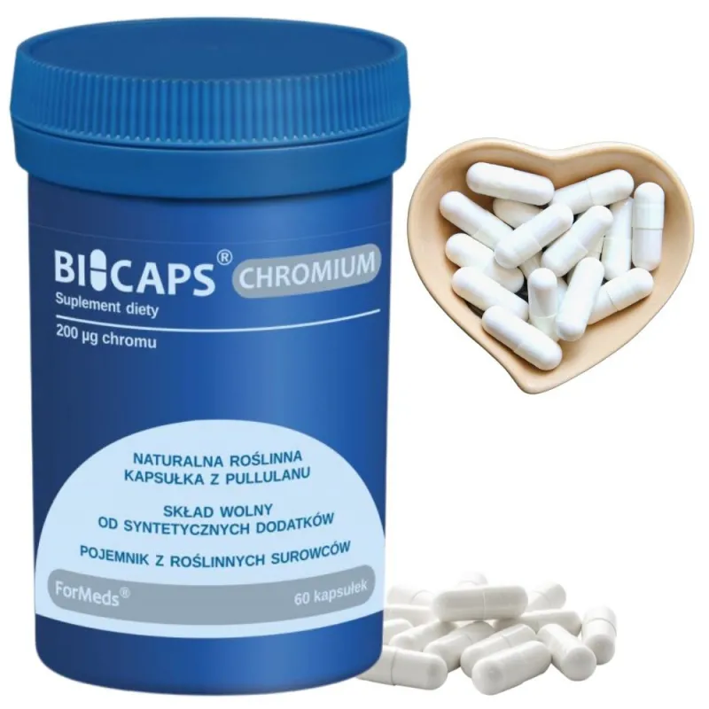 FORMEDS BICAPS CHROMIUM - Chrom Pikolinian, 60 Kapsułek