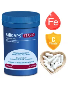 BICAPS® FERR C - Żelazo z Witaminą C i Inuliną | ForMeds 2
