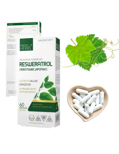 Medica Herbs - Resweratrol | Naturalne Suplementy Diety