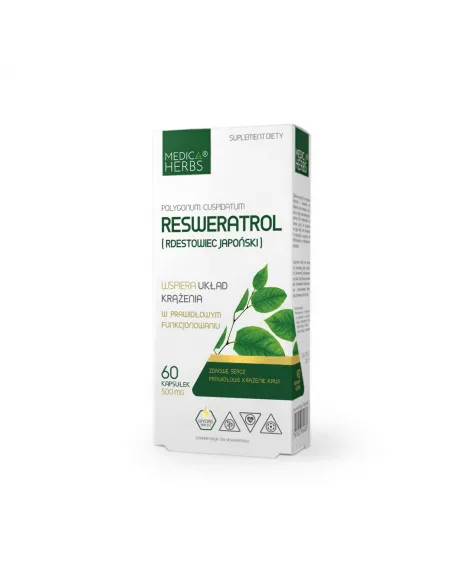 Medica Herbs - Resweratrol | Naturalne Suplementy Diety