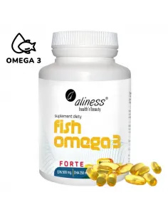 Fish Omega 3 FORTE od Aliness - Wspiera Serce i Mózg
