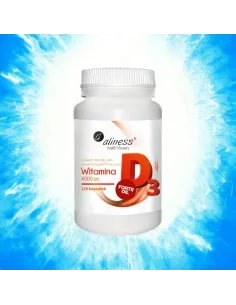 Witamina D3 FORTE oil 4000 j.m. od Aliness - Wzmocnij Odporność 2