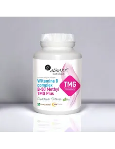 Witamina B-Complex B-50 Methyl TMG PLUS od Aliness 2