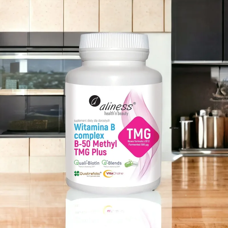 Witamina B-Complex B-50 Methyl TMG PLUS od Aliness
