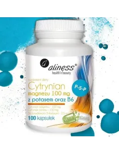 Cytrynian Magnezu, Potas i B6 od Aliness - Zdrowie i Równowaga! 2
