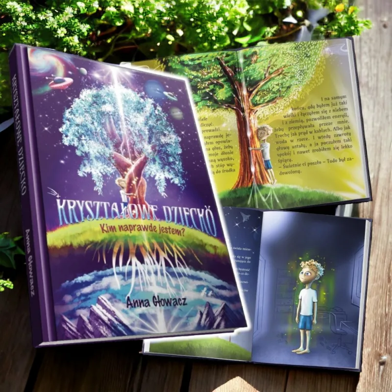 Kryształowe Dziecko Część 1 i 2 + Kolorowanka Gratis | Anna Głowacz