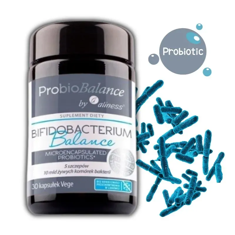 ProbioBALANCE Bifidobacterium Balance 10 mld od Aliness - 30 Kapsułek