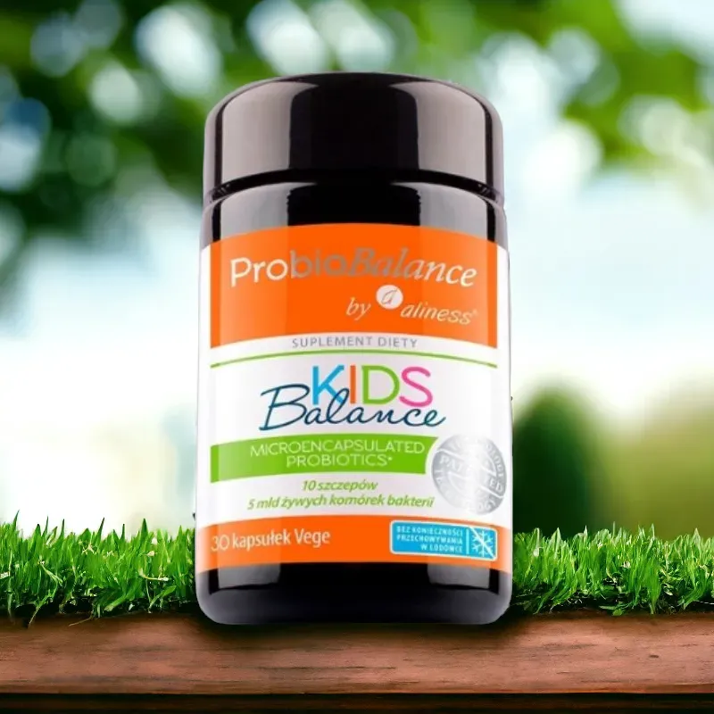 ProbioBALANCE Probiotyk dla Dzieci 5 mld - Aliness, 30 Kapsułek