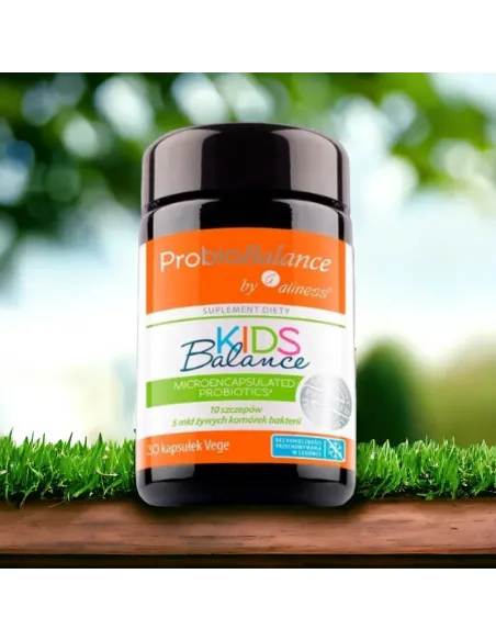 ProbioBALANCE Probiotyk dla Dzieci 5 mld - Aliness, 30 Kapsułek