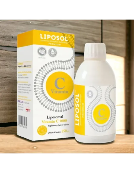 Liposol C 1000 Liposomalna Witamina C od Aliness - 250 ml