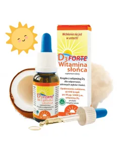 Witamina Słońca D3 Forte od Dr. Jacob's - Wzmocnij Odporność i Zdrowie Kości