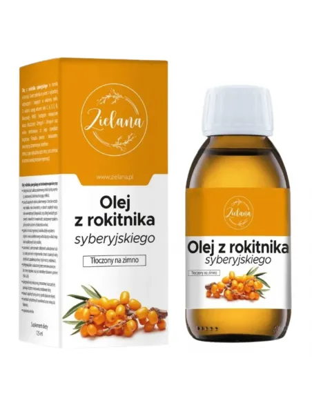 Olej z Rokitnika Syberyjskiego Zielana - Naturalne Wzmocnienie i Regeneracja