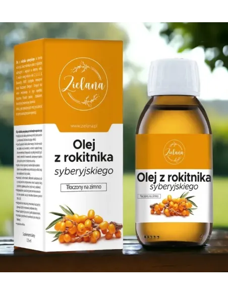 Olej z Rokitnika Syberyjskiego Zielana - Naturalne Wzmocnienie i Regeneracja