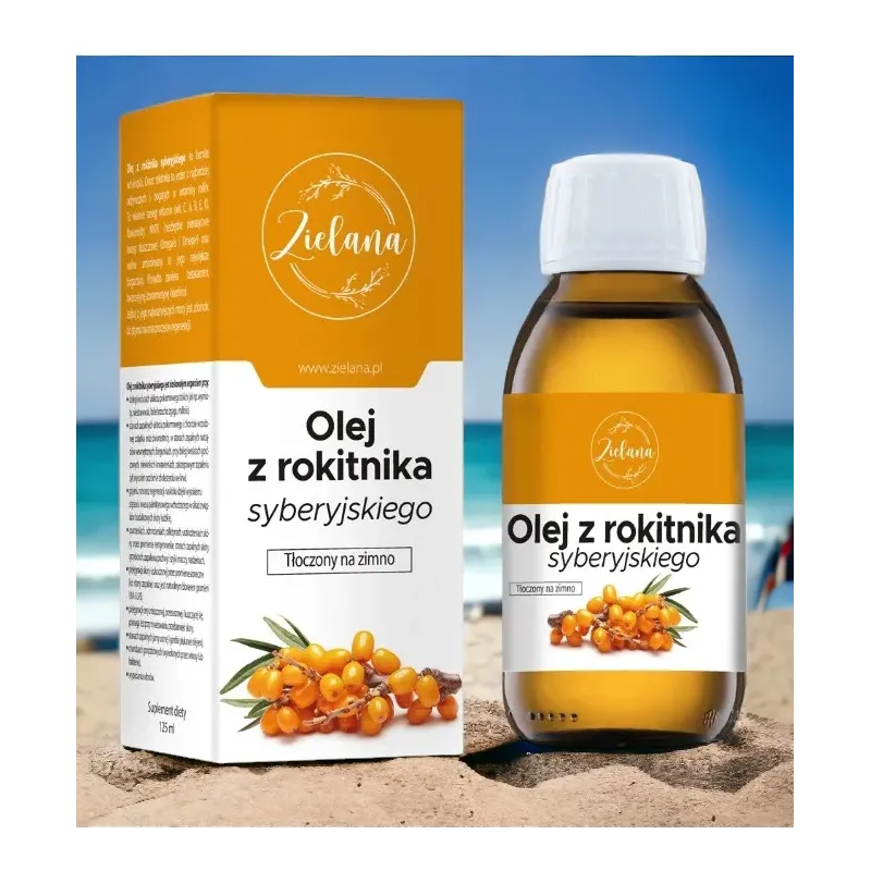 Olej z Rokitnika Syberyjskiego Zielana - Naturalne Wzmocnienie i Regeneracja