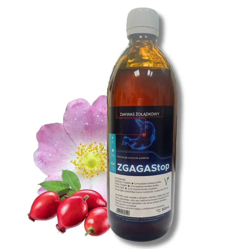 ZGAGAStop - Naturalny Zakwas Żołądkowy | Skuteczna Ulga i Wsparcie