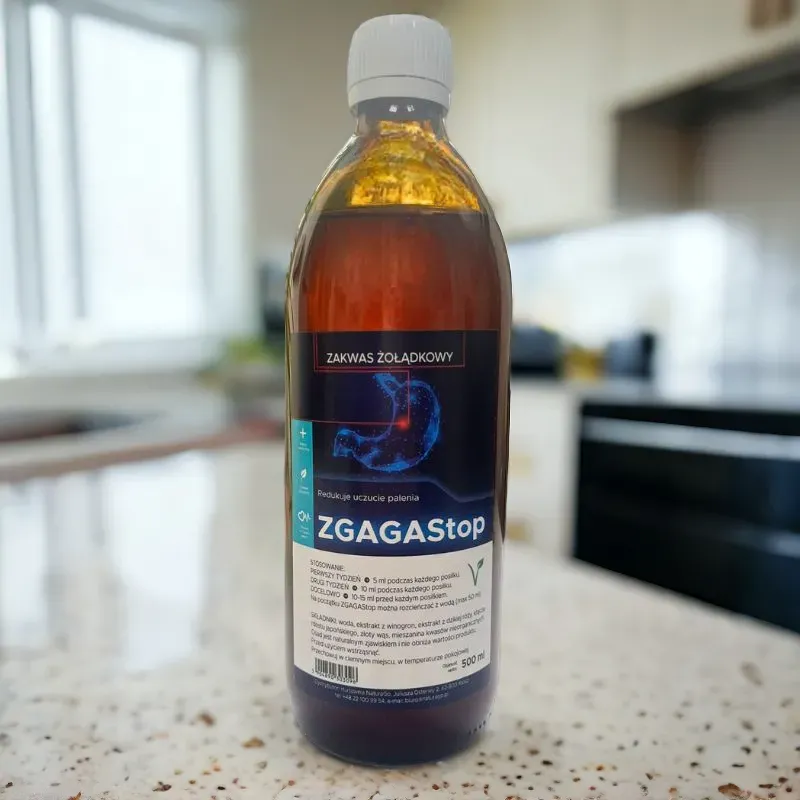 ZGAGAStop - Naturalny Zakwas Żołądkowy | Skuteczna Ulga i Wsparcie