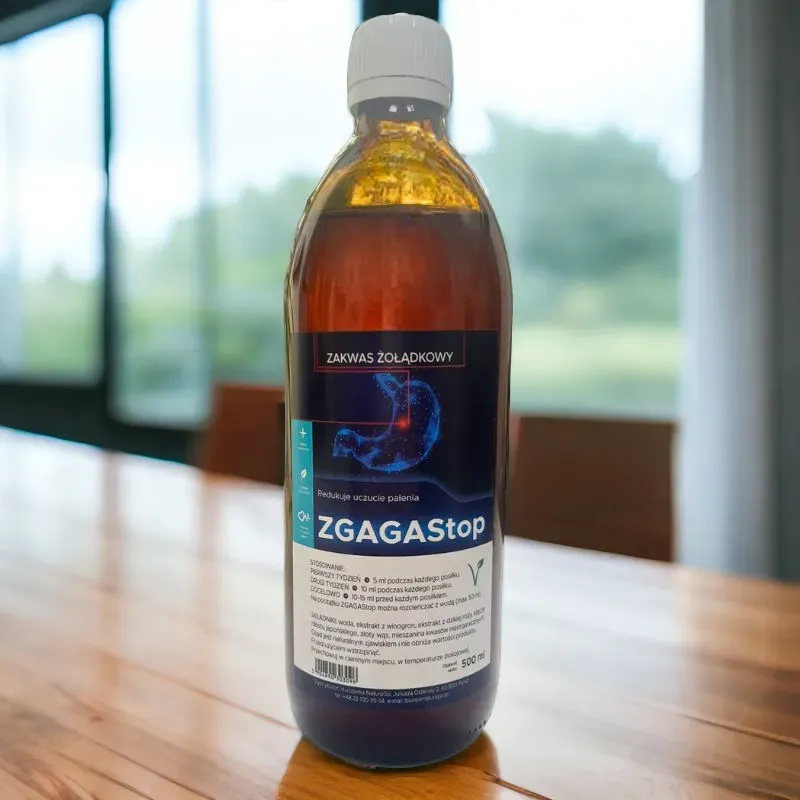 ZGAGAStop - Naturalny Zakwas Żołądkowy | Skuteczna Ulga i Wsparcie