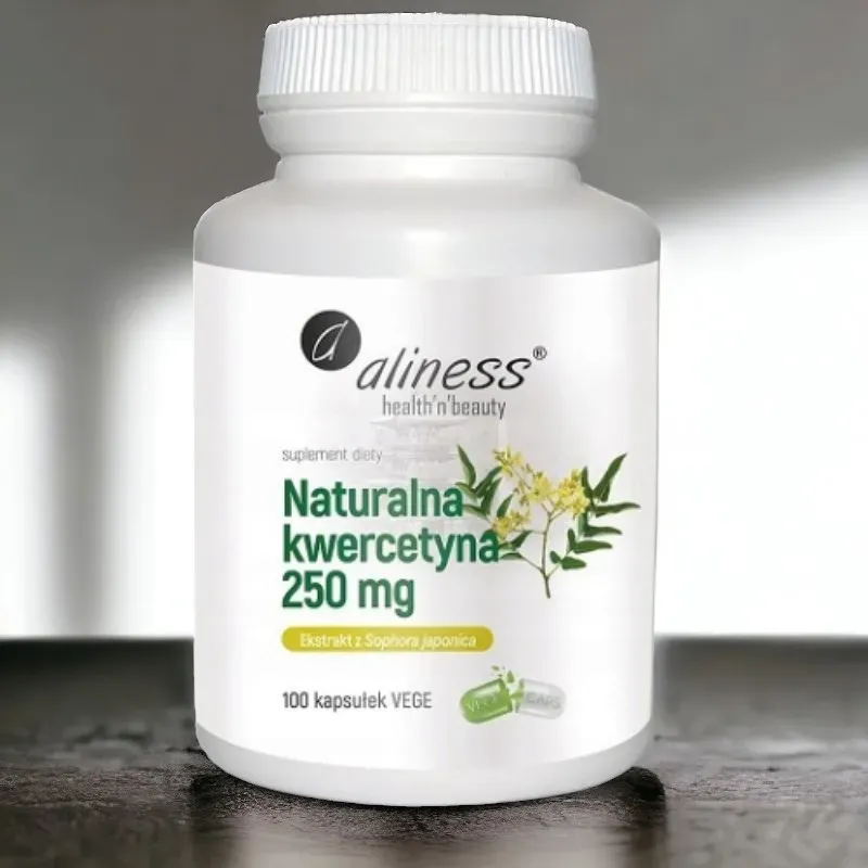 Aliness Kwercetyna 250mg x100kaps Vege