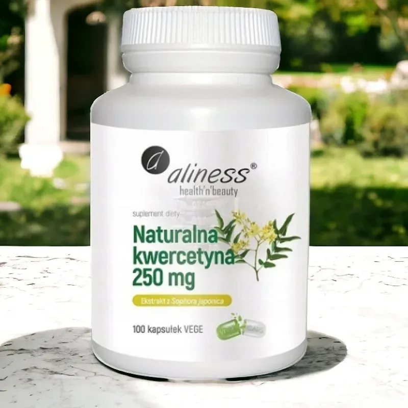 Aliness Kwercetyna 250mg x100kaps Vege