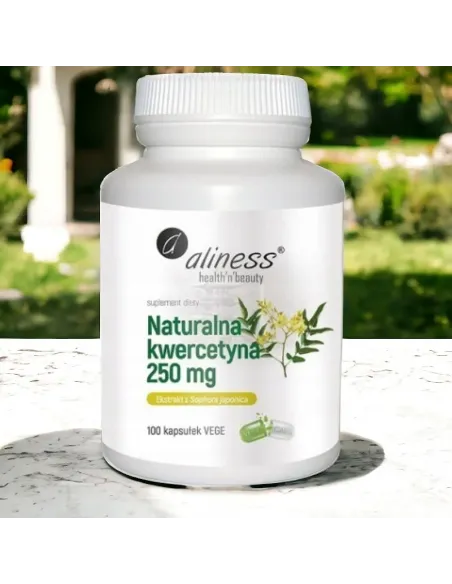 Aliness Kwercetyna 250mg x100kaps Vege