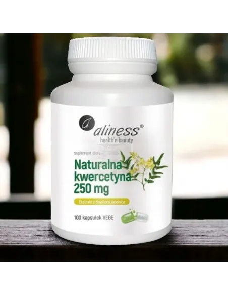 Aliness Kwercetyna 250mg x100kaps Vege